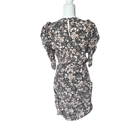 ISABEL MARANT Ruched Floral Mini Dress NWOT - Picture 3 of 17